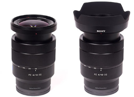 Sony FE 16-35mm F4 ZA OSS Lens Fullframe Rental