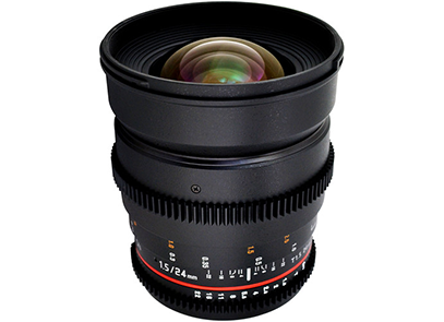 Samyang Rokinon 24mm T1.5 Cine Lens for Canon EF Rental