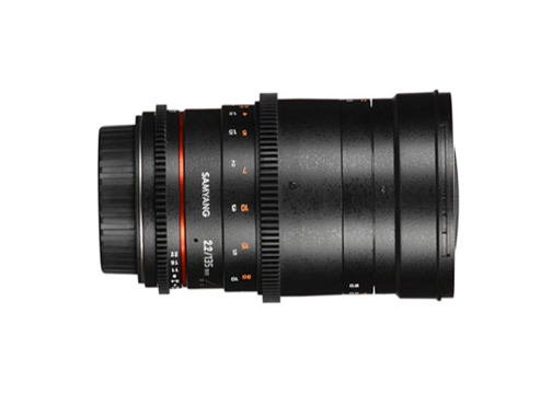 Samyang Rokinon 135mm T2.2 Cine Lens for Canon EF Rental