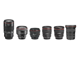 Set Canon EF (16-35, 24, 35, 50, 85, 100, 135mm) L Fullframe Rental