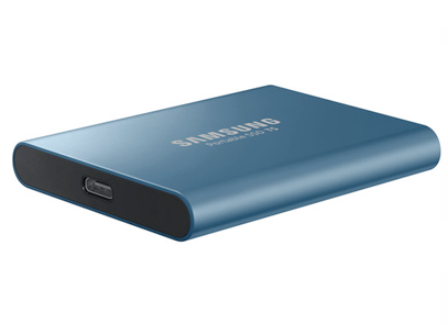 Samsung 500GB T5 Portable State Drive (Blue)