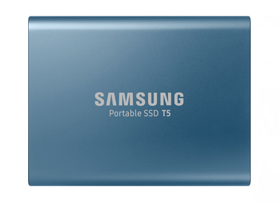 Samsung 500GB T5 Portable State Drive (Blue)