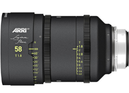ARRI Signature Prime 58mm T1.8 Lens (Feet) Rental