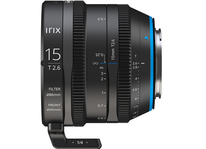 Irix 15mm T2.6 Cine Lens (PL Mount) Rental